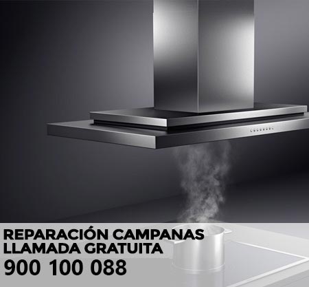 Reparación averías campanas extractoras Kitchenaid